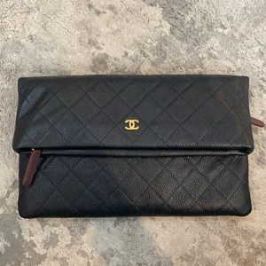 Chanel flap clutch